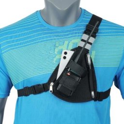 Harnais ajustable pour talkie-walkie UV5R/UV82 support de poitrine étui de gilet H8WD