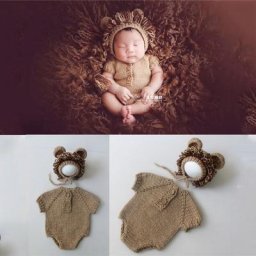 Costume de fête pour bébé combinaison chapeau vêtements Photo tenues de Cosplay