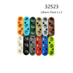 Blocs de construction 32523 épais 1x3 briques de collecte en vrac jouet modulaire GBC pour