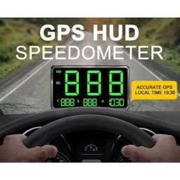 Compteur de vitesse HUD C80 affichage numérique tête haute GPS indicateur de vitesse alerte de