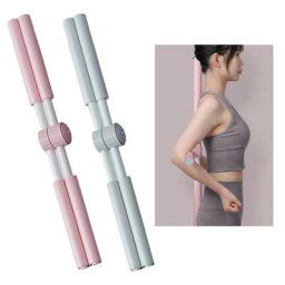 Bâton de Yoga ouvert ration de posture Pilates Fitness ouvre-poumon beauté du dos Pranayama