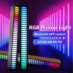 Lumière LED RGB lumière de contrôle du son de la musique 40LED lampe DJ disco lumière application de