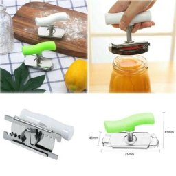Ouvre-bocal en verre en acier inoxydable de sécurité ouvre-boîte créatif bouteille manuel