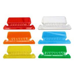 C90C 10Pcs Hanging Folder Tabs 2Inch File Folder Tabs and Inserts Office Supplies