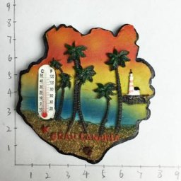 Aimants de réfrigérateur AMP Tree thermomètre souvenir de la grande diffusion