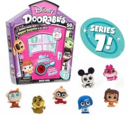 Disney-Figurines d'anime Doorables allons-y! Boîte mystère surprise pour enfants boîte ennemi