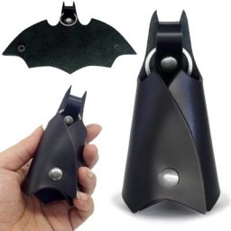 Anime Figure Batman Leather Key JoBruce Mayor Movie & TV Bag Key Ring Originality Car prédire