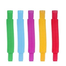 Soufflet anti-stress en plastique coloré 8 pièces jouet sensoriel à pression pour enfants adultes
