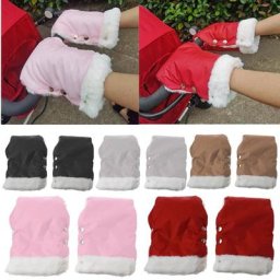 Gants de poussette pour nouveau-né 1 paire accessoires chauds et imperméables pour l'hiver