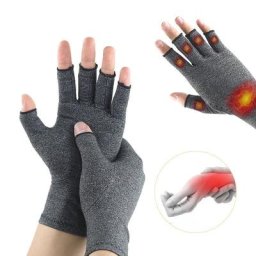 Gants de Compression d'Arthrite de Qualité Supérieure 2 Pièces pour Articulations Arthritiques