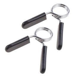 Pinces à ressort pour collier d'haltères 2 pièces de 25mm Kit de levage Standard verrouillage