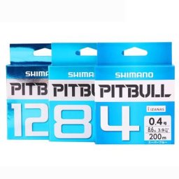 SHIMANO — Tresse de pêche Pitbull de 150m à 4 8 ou 12 brins ligne haute résistance et souple