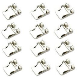 Cravates en alliage de zinc pour hommes 12 pièces/lot bout de cravate bolo pour hommes fait à la