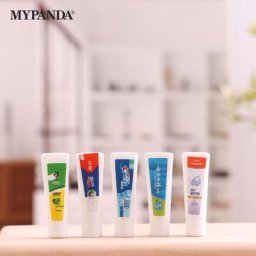 Mini shampoing et dentifrice pour maison de poupée 1/12 10 pièces accessoires de salle de bain