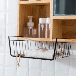 Mir de rangement en métal sous la table étagère de cuisine en fer armoire T1 supports de bureau