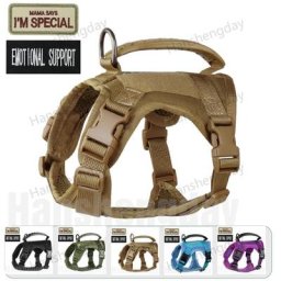 Harnais tactique en Nylon pour chat et petit chien gilet pour animaux de compagnie en maille douce