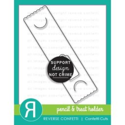 AliliArts-Matrices de découpe en métal crayon et support inquiet bricolage scrapbooking album
