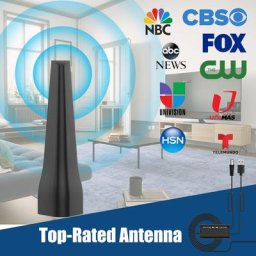 Antenne TV numérique amplificateur de signal longue portée 980 Beauté 8K HDTV intérieur HD 1080P