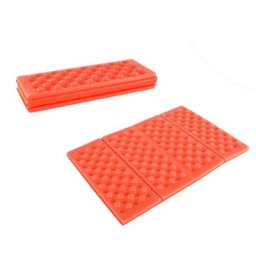 Coussin de siège en polymère durable pliable et portable 275x95x30mm pour chaise de camping