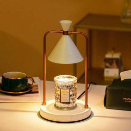 Bougie chauffe-cire électrique rétro lumière de fusion sans fumée sans flamme nue lampe de