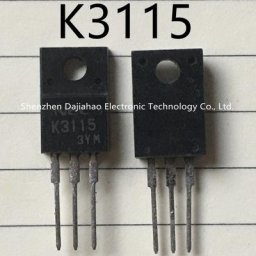 Triode NEC FET K3115 2SK3115 K3115B 6A60V à 220f 5 pièces