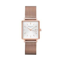 Montre Rosefield The Boxy Blanc