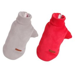 Sweat à capuche en velours pour animaux de compagnie vêtement d'hiver chaud pour petits et moyens
