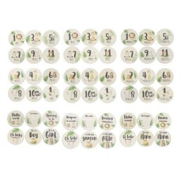 D7WF-Cartes ATA Lestone pour bébé cartes de naissance disques pour bébé cadeau de photographie