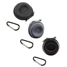 Boîte à montre de voyage avec fermeture éclair pour le rangement raccord rond pour montre Portable