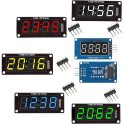 Tech d'affichage LED pour Ardu37 TM1637 7 segments 4 bits 0.36 pouces 0.56 pouces horloge