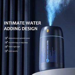 Diffuseur d'huile essentielle avec humidificateur d'air 1 2 l vaporisateur à brume fraîche et
