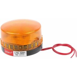 220V Gyrophare Balise de Signalisation Lumineuse led Lampe d'Avertissement Clignotant Eclairage
