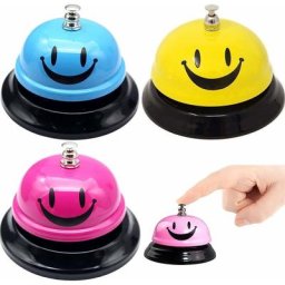 3 Sonnette de Service, Cloches d'appel Cloche de Table Sonnette de Comptoir Cloche d'Appel Sonnette