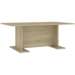Table basse Chêne sonoma 103,5x60x40 cm Aggloméré Vidaxl Chêne sonoma