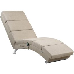 Casaria - Méridienne London Chaise longue d'intérieur design avec fonction de massage chauffage