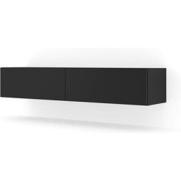 Bim1 - meuble tv meuble tv meuble tv salon bingo 160x40x30 noir mat