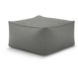 Pouf Bobochic Pouf pour canapé de jardin modulable riviera Gris foncé - Gris foncé