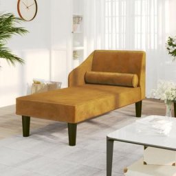 Maisonchic - Canapé-lit 2 places | Canapé fixe Canapé convertible Marron Velours 57157 - Brun