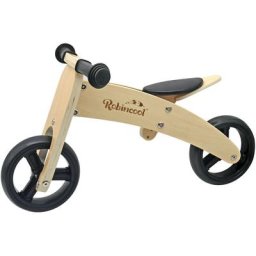 Vélo Sans Pédales Montessori Robincool Fast Wheels 63x32x36 cm Transformable en Tricycle en Bois