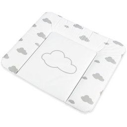 Matelas à langer 'Wölkchen', gris - gris - Pinolino