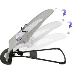 Dyhf - Transat Balancelle Bébé Chaise Berceuse pour Bébé avec Ceinture de Sécurite a Dossier