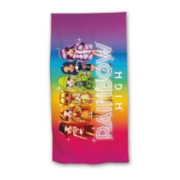 Aymax - Serviette de plage - Rainbow High - 70x140 cm