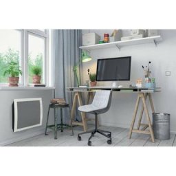 Atlantic - radiateur rayonnant abelia rc14d - 1000w - horizontal - blanc 612616 - Blanc