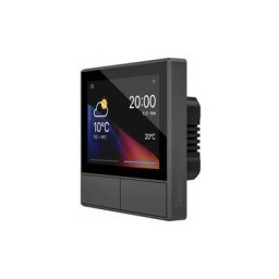 Interrupteur d'éclairage mural WiFi One Piece Interrupteur d'éclairage sans fil, thermostat sans