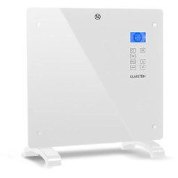 Klarstein - Norderney Chauffage à convection thermostat minuterie 1000W - blanc