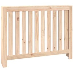 Cache-radiateur 108,5x19x84 cm Bois massif de pin Vidaxl Marron