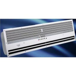 Rideau d'air encastré de 90 cm avec télécommande à 2 vitesses 90 cm blanc hid avec résistance