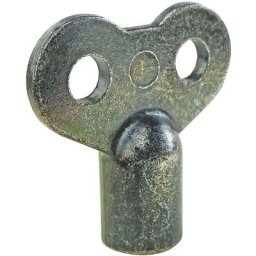Somatherm - Clé Métal de purgeur à carré de 5 mm - Nickelé