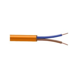 Cable CR1-C1 anti-feu 2x1.5mm² à la coupe (minimum 10m)