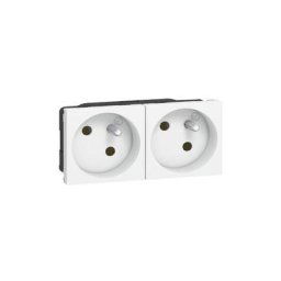 Legrand - jamais utilisé] Prise électrique double Montage encastré, Type e - Français, IP40, série